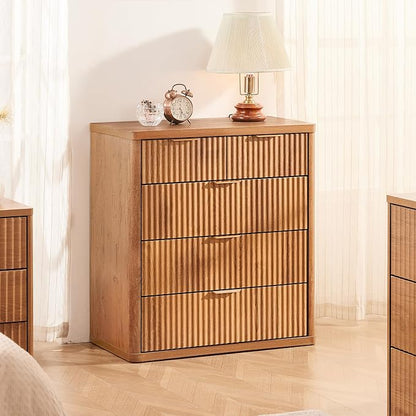 LEYAOYAO Fluted 5 Drawers Dresser - Image 3