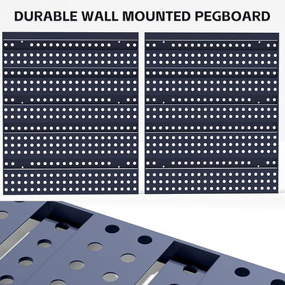 KJE 30PCS Wall Mounted Storage Bins, Plastic Tool Organizer - Image 6