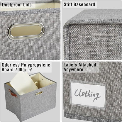 17" Large Collapsible Storage Bins - Image 5
