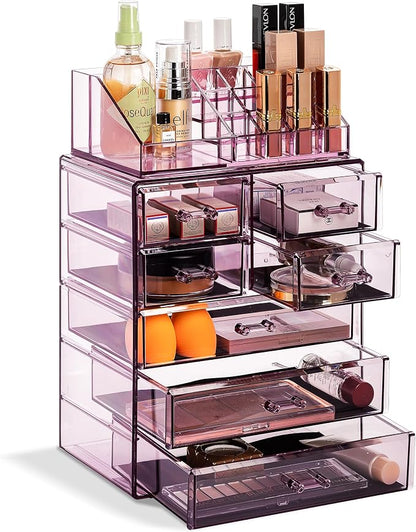 Sorbus Clear Cosmetic Makeup Organizer by Sorbus