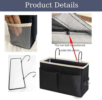 Bedside Caddy/Bedside Hanging Storage Bag Multi-Function Caddy - Image 3