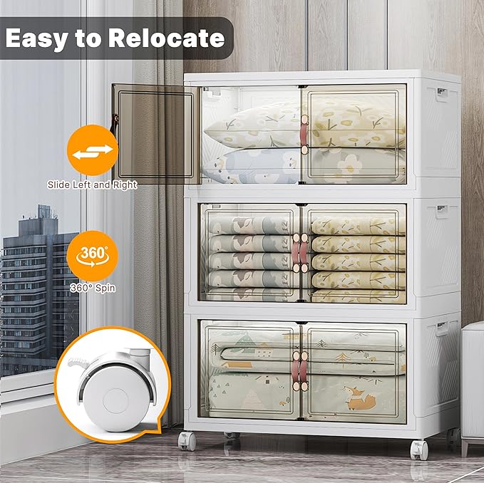 Extra Large Stackable Storage Bins - Image 6