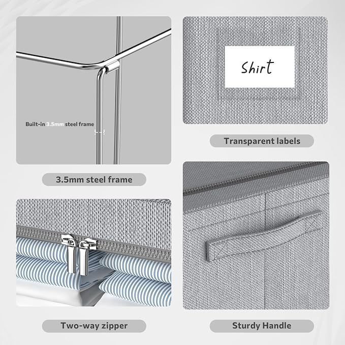 CYhom Clothes Storage Bins Box - Image 5