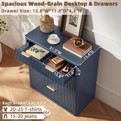 LEYAOYAO Fluted 5 Drawers Dresser - Image 6