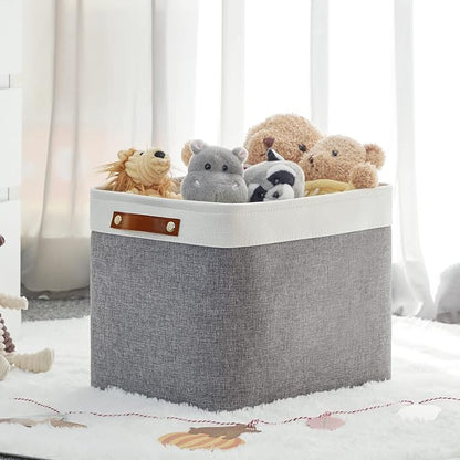 HNZIGE Large Fabric Storage Baskets Bins - Image 7