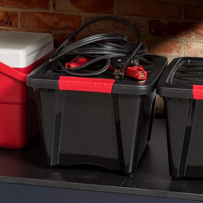 IRIS USA 19 QT Plastic Storage Box - Image 4