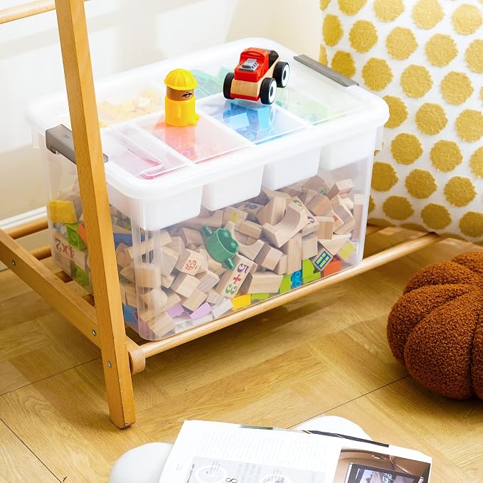 Citylife 32 QT Plastic Storage Box - Image 6