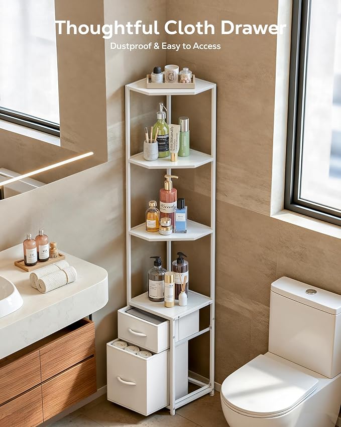 Housolution Corner Shelf Stand - Image 4