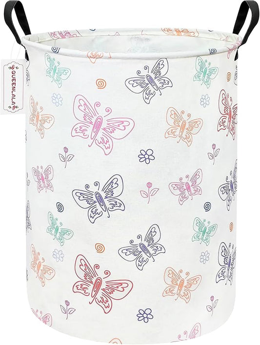 QUEENLALA Large Storage Basket, Laundry Hamper/Bathroom/Home Decor/Collapsible by QUEENLALA