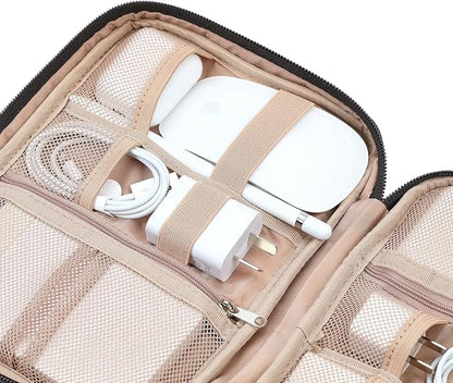 NISHEL Travel Cord Organizer Case, Tech Electronic Bag, Essentials - Image 4