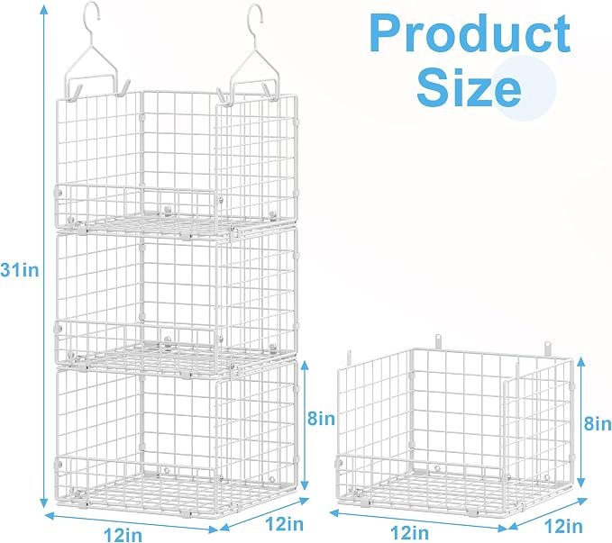 Sonyabecca 3-Tier Hanging Closet Organizer - Image 3