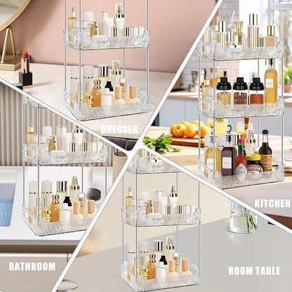 3-Tier Bathroom Counter Organizer Countertop Storage, Dresser Organizer Vanity - Image 7