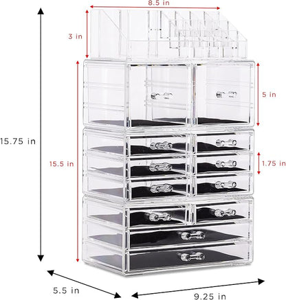 Sorbus Large Makeup Organizer - Image 3