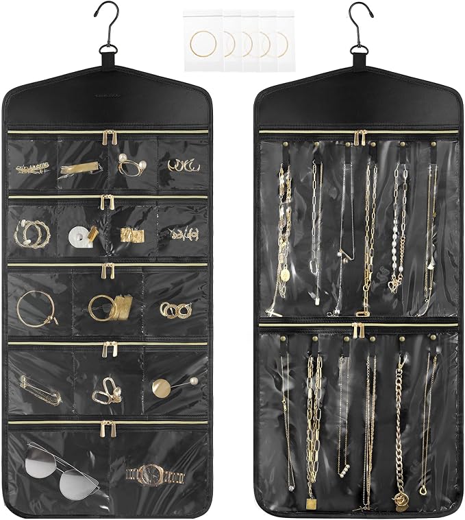CHICECO Travel Jewelry Holder Organizer, Hanging Jewelry Organizer Storage by CHICECO