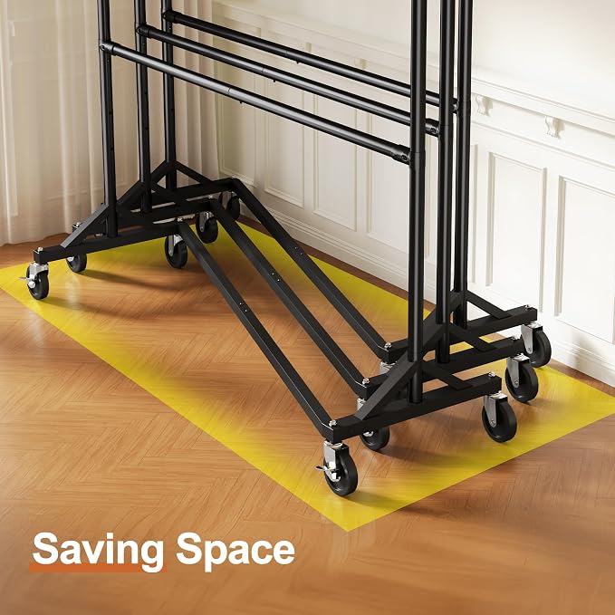 HOKEEPER Z Rack for Clothing Heavy Duty Clothes Rack Hold 550 LBS Commercial - Image 6