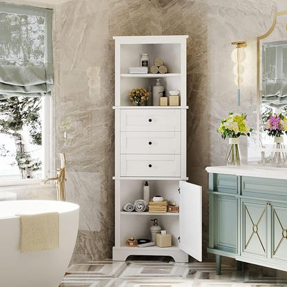 68.9" Tall Triangle Corner Cabinet - Image 8