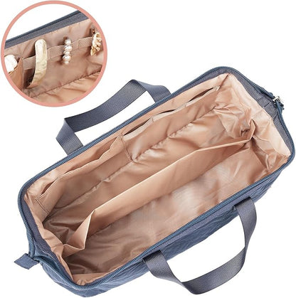 NISHEL Hair Tools Travel Carrying Bag, Portable Hair Air Wrap Dryer Case - Image 3