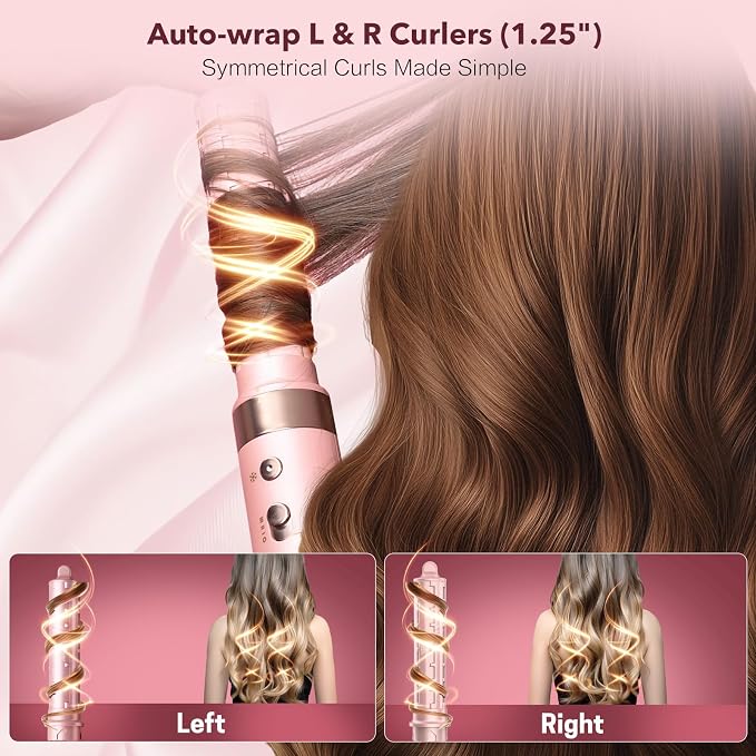 Dual Voltage StyleVibe 6-in-1 Air Styler, Hair Dryer & Blow Dryer Brush - Image 6
