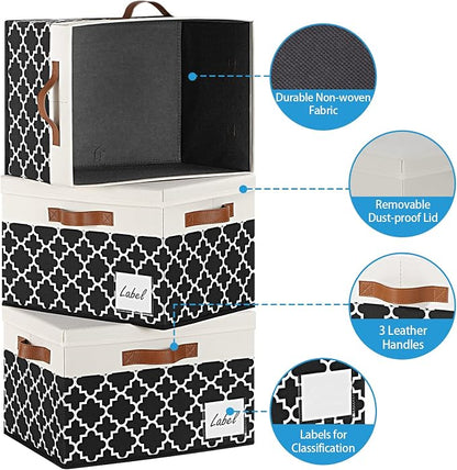 GhvyenntteS Fabric Storage Bins - Image 4