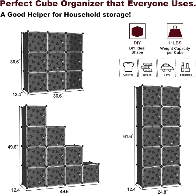 C&AHOME Cube Storage Organizer - Image 2