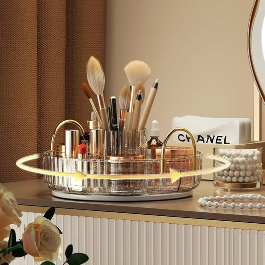 YCIA&DONE Rotating Makeup Organizer by YCIADONE
