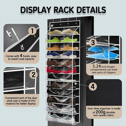 Over The Door Shoe Organizer - Image 3