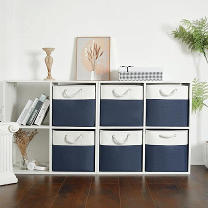 Fabric Storage Cubes, 11 inch cube storage bin - Image 2