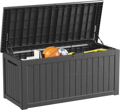270 Gallon Outdoor Storage Box Waterproof Lockable Resin Deck Box Large by Decksplore%E2%80%94BuiltforOutdoor