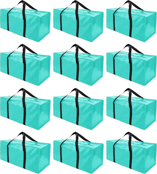 12 Pack Extra Large Moving Bags by PANDA+JOYS