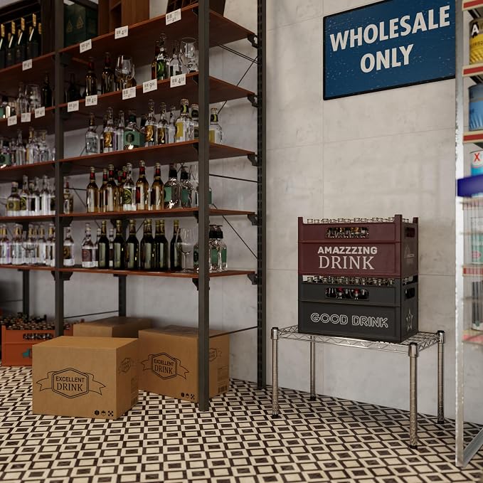 14" Deep x 24" Wide x 14" Height Wire Shelving Kit | 1-Tier | NSF Commercial - Image 7