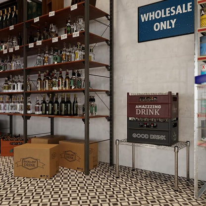 14" Deep x 24" Wide x 14" Height Wire Shelving Kit | 1-Tier | NSF Commercial - Image 7