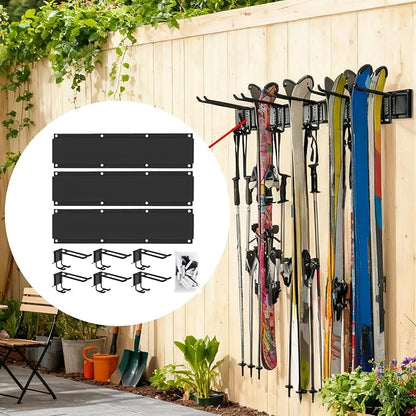 Garage Hooks, Quick and Easy Installation, 1 Set, Shed Basement Storage Hooks - Image 3