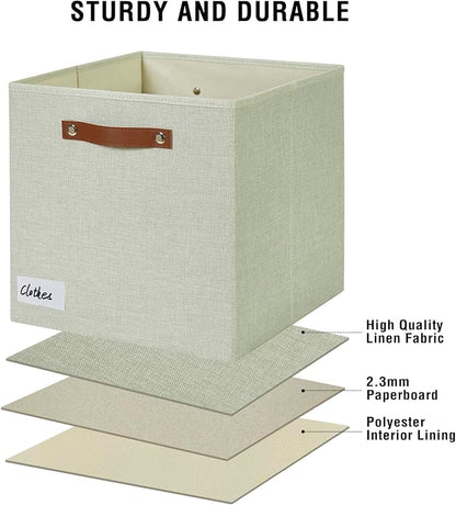 Collapsible Fabric Storage Cube Bins - Image 5