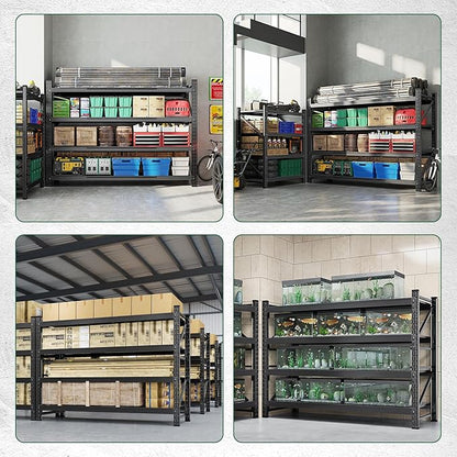 Letaya 4000LBS Storage Shelves Heavy Duty, 4 Tier Adjustable Utility Rack Shelf - Image 6
