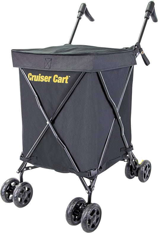 dbest Products Cruiser Cart Urban 360 Folding Shopping Grocery Collapsible by dbestproductsInc
