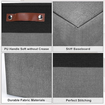 Storage Bins Large Fabric Storage Baskets - Image 5