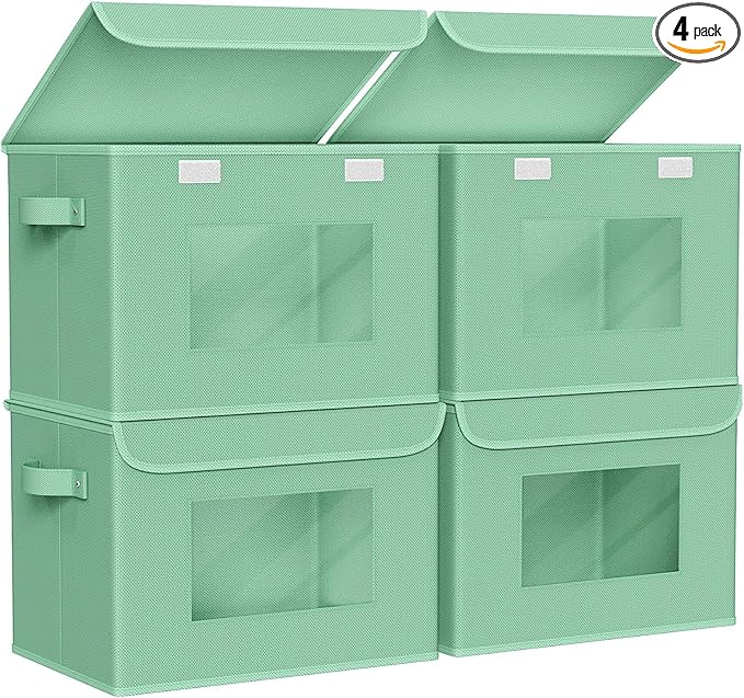 Univivi Collapsible Stackable Storage Bins by Univivi