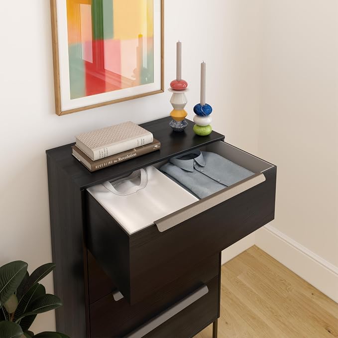 tinge Lira Premium Fabric Dresser - Image 4