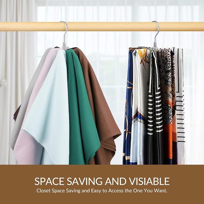 ZEDODIER Scarf Organizer Scarf Hanger - Image 4