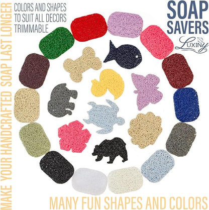 Soap Savers for Bar Soap & Shampoo Bar Holder, American Made by Luxiny - Image 6