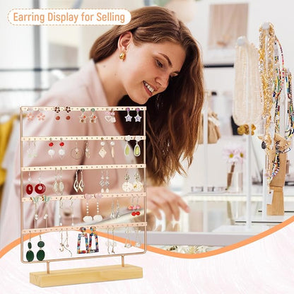 Earring Holder Organizer, Ear Jewelry Tree Organizer - Image 7