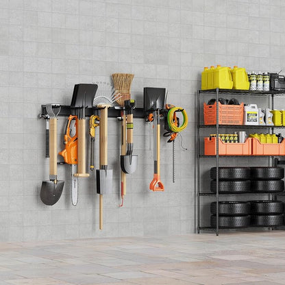 Garage Tool Organizer Wall Mount, 48 Inch Adjustable Garage Tool Storage Rack - Image 3