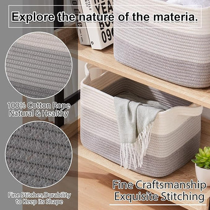 OIAHOMY Storage Basket, Woven Baskets - Image 3
