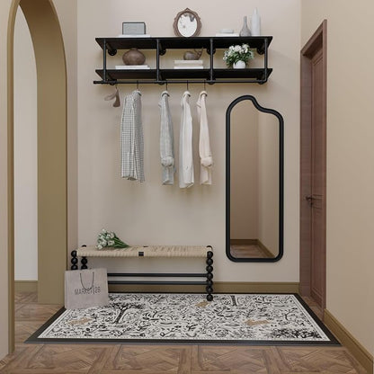 Wall Mounted Clothes Rack 12 Inch Deep, 60 Inch Heavy Duty Garment Rack - Image 6