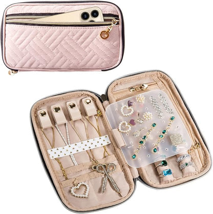 SFYBYHEART Travel Jewelry Organizer Case, Jewelry Travel Bags by SFYBYHEART