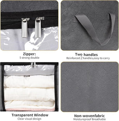 8 Pack Clothes Storage Bags - Image 3