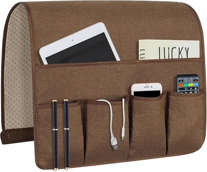 NB Sofa Armrest Organize remote holder bedside caddy organizer by Unknown