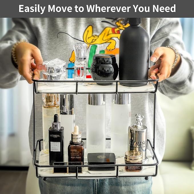 Bathroom Organizer Countertop Perfume Organizer Makeup Organizer Cosmetics - Image 3