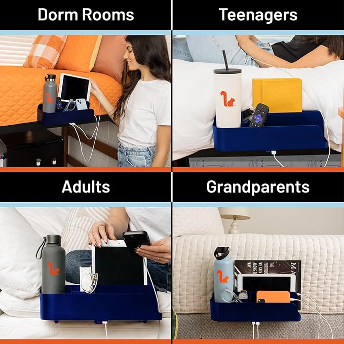 Squirrel-Bedside Perch, Floating Organizer - Image 5