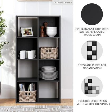 Signature Design by Ashley Langdrew 8 Cube Storage Organizer, Matte Finish - Image 4